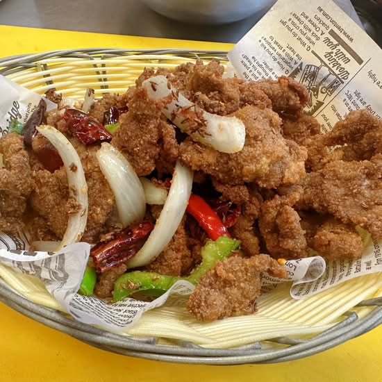 Crumbed beef in cumin flavor 香辣孜然牛肉
